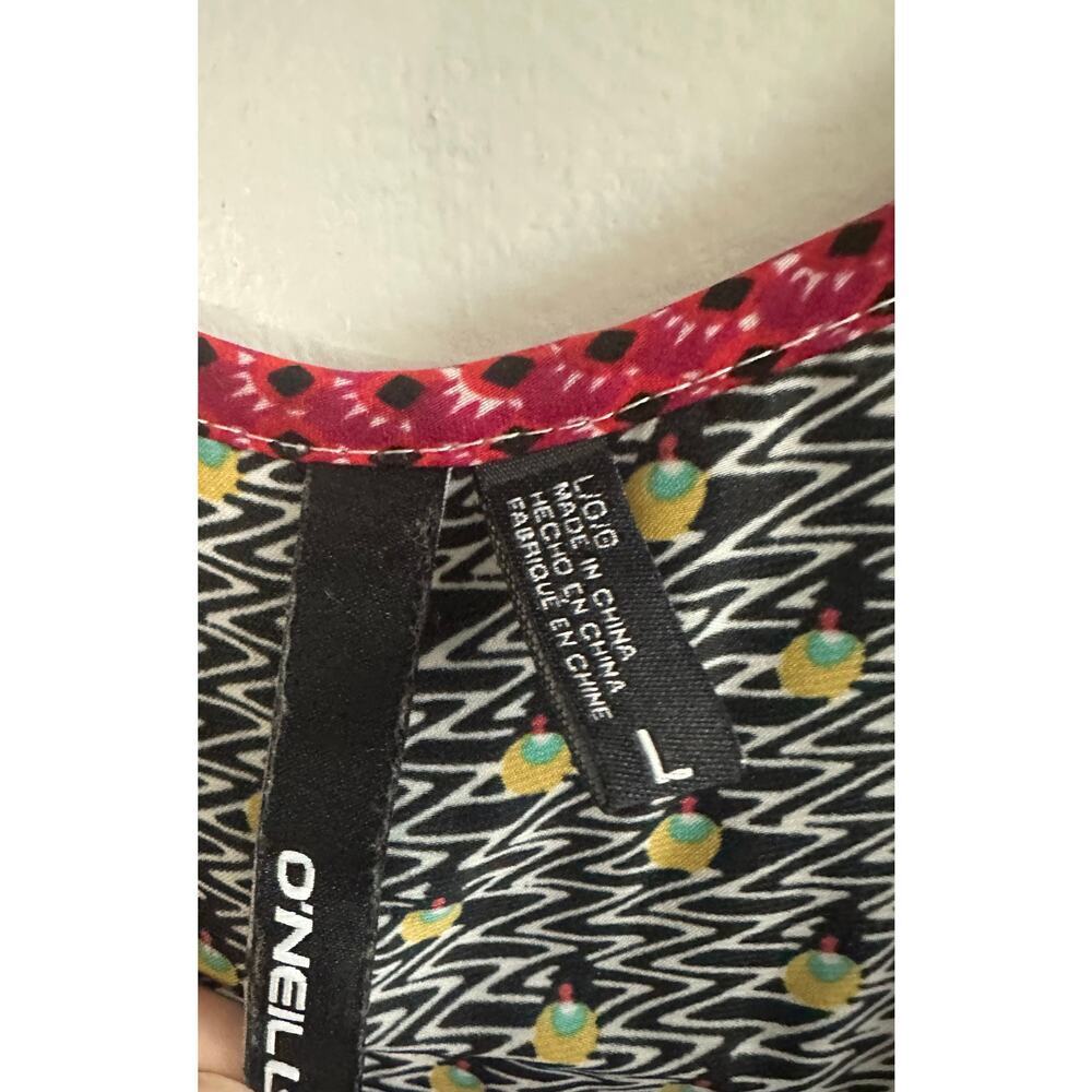 O’neill Multicolor Multi Pattern Loose Cami Tank … - image 2